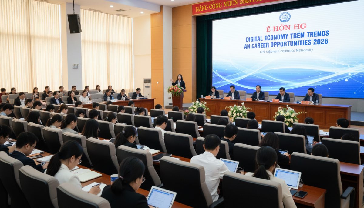 Hội thảo “Xu hướng Kinh tế số và Cơ hội nghề nghiệp 2026” - ảnh minh họa 2